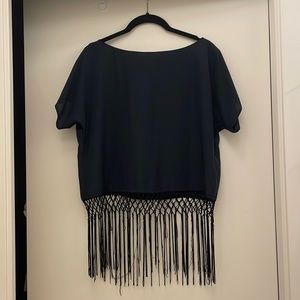 Navy Top by Micheal Kors